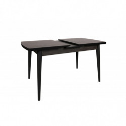 Mesa de comedor extensible inci 1143 negro Practica Hogar