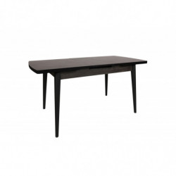 Mesa de comedor extensible inci 1143 negro Practica Hogar