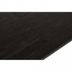 Mesa de comedor extensible inci 1143 negro Practica Hogar