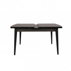 Mesa de comedor extensible inci 1143 negro Practica Hogar