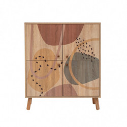 Mueble auxiliar Multilüx Form multicolor Practica Hogar
