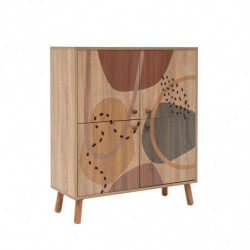 Mueble auxiliar Multilüx Form multicolor Practica Hogar