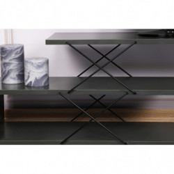 Mueble TV Zigzag antracita Practica Hogar