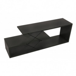 Mueble TV Zigzag antracita Practica Hogar