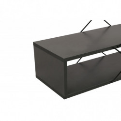 Mueble TV Zigzag antracita Practica Hogar