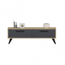 Mueble TV Melisa Zafiro Antracita Practica Hogar