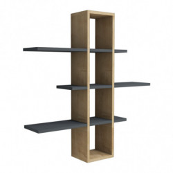 Estante de pared Ardo antracita zafiro Practica Hogar