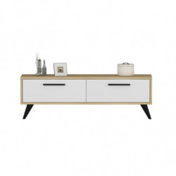 Mueble TV Melisa Zafiro Blanco Practica Hogar