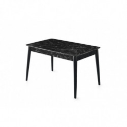Mesa de comedor extensible Lotus-1121 antracita Practica Hogar