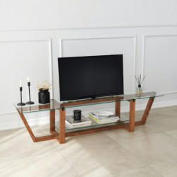 Mueble TV Amalfi nogal Practica Hogar