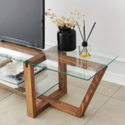 Mueble TV Amalfi nogal Practica Hogar