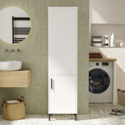 Mueble auxiliar Vi1-W blanco Practica Hogar