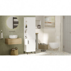 Mueble auxiliar Vi1-W blanco Practica Hogar