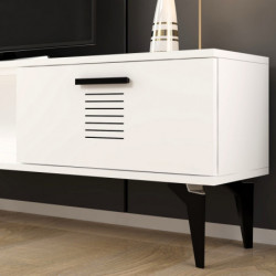 Mueble TV Asimo Blanco Practica Hogar
