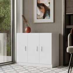 Conjunto de muebles de oficina VO14-W blanco Practica Hogar
