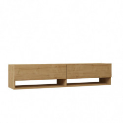 Mueble TV con estante Arges roble zafiro Practica Hogar