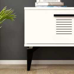 Mueble TV Asimo Blanco Practica Hogar