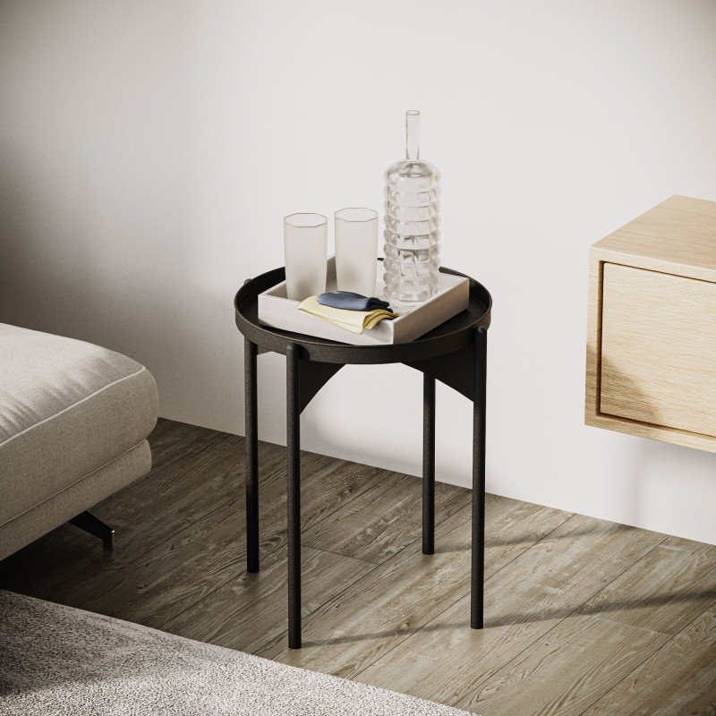 Mesa de centro Shb-002-A Negro Practica Hogar Mesa de centro Shb-002-A Negro Practica Hogar