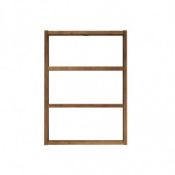 Estante de pared PR1-BR nogal Practica Hogar