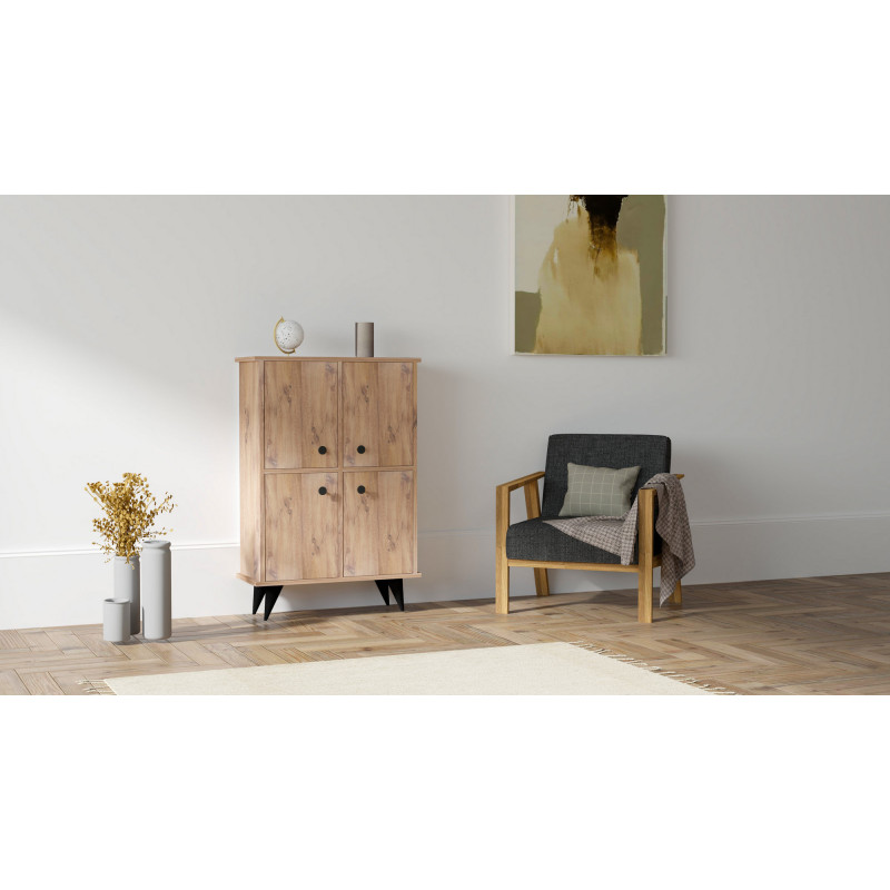 Mueble auxiliar Antik pino atlántico Practica Hogar Mueble auxiliar Antik pino atlántico Practica Hogar