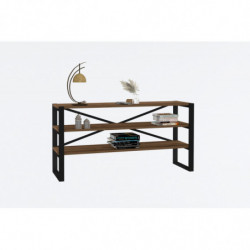 Consola Natali-Modern nogal Practica Hogar