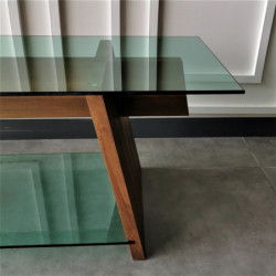 Mueble TV TV202 verde nogal Practica Hogar