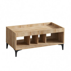 Mesa de centro Luke roble Practica Hogar