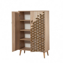 Mueble auxiliar MultiBox 124 sonoma roble Practica Hogar