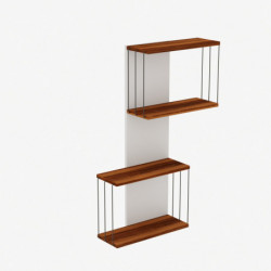 Estante de pared Destan pino Practica Hogar