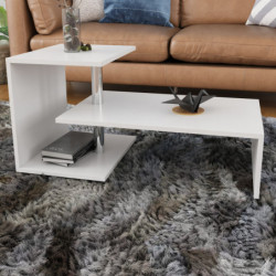 Mesa de centro Dilek blanco Practica Hogar