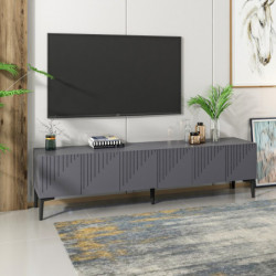 Mueble TV Artemis Antracita Practica Hogar
