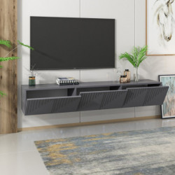 Mueble TV Artemis Antracita Practica Hogar