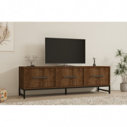 Mueble TV Melody nogal Practica Hogar