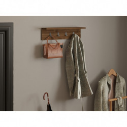 Estante de pared Ayla nogal Practica Hogar