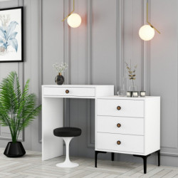 Tocador Lizbon 556 blanco Practica Hogar