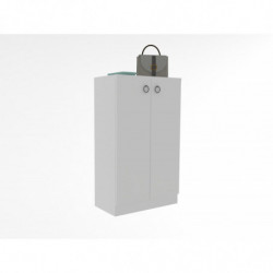 Mueble auxiliar Defne blanco Practica Hogar