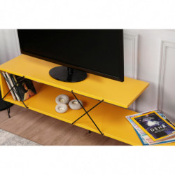 Mueble TV Street amarillo Practica Hogar