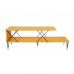Mueble TV Street amarillo Practica Hogar