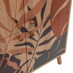 Mueble auxiliar Multilüx Palm multicolor Practica Hogar