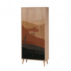 Armario City Desert multicolor Practica Hogar