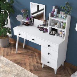 Tocador Bj101-2293 blanco Practica Hogar