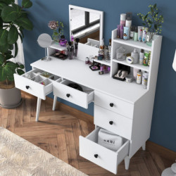 Tocador Bj101-2293 blanco Practica Hogar