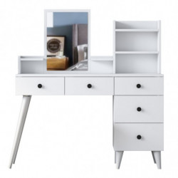 Tocador Bj101-2293 blanco Practica Hogar