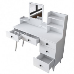 Tocador Bj101-2293 blanco Practica Hogar