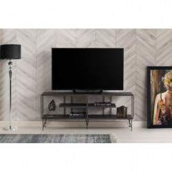 Mueble TV Eze marron oscuro Practica Hogar