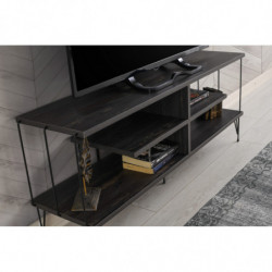 Mueble TV Eze marron oscuro Practica Hogar