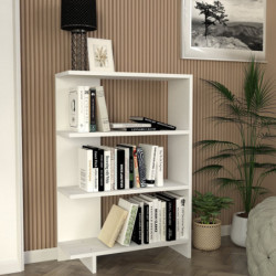 Librería Trilion blanco Practica Hogar