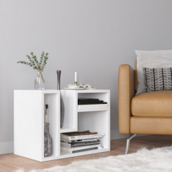 Mesa auxiliar Abies blanco Practica Hogar