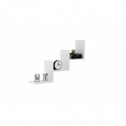 Estante de pared Mist blanco Practica Hogar
