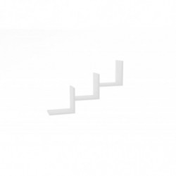 Estante de pared Mist blanco Practica Hogar
